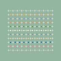 Abstract illustration, geometric pattern, green background vector