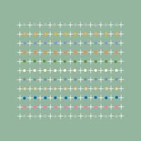 Abstract illustration, geometric pattern, green background vector