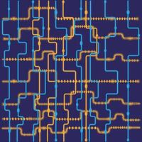 Technology illustration, computer, electronics, communication, circuit vector