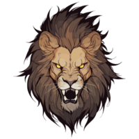 the head of the lion of darkness png