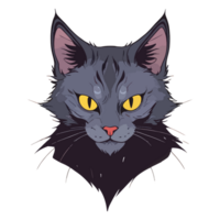 cat head of the devil png