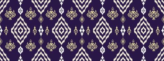 Geometric ethnic oriental traditional art pattern.Figure tribal embroidery style.Design for background,wallpaper,clothing,wrapping,fabric,element, illustration. vector