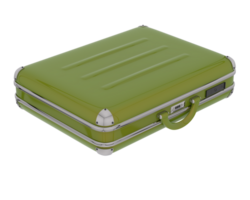 Suitcase isolated on background. 3d rendering - illustration png