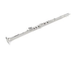 clarinetto isolato su sfondo. 3d interpretazione - illustrazione png