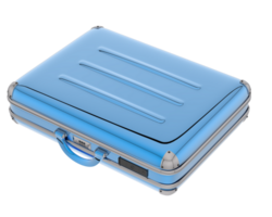 Suitcase isolated on background. 3d rendering - illustration png