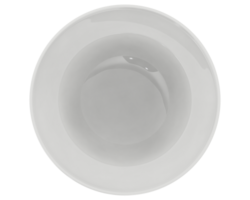 Serving bowl isolated on background. 3d rendering - illustration png