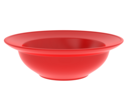 Serving bowl isolated on background. 3d rendering - illustration png