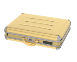 Suitcase isolated on background. 3d rendering - illustration png