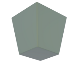 biscotto tazza isolato su sfondo. 3d interpretazione - illustrazione png