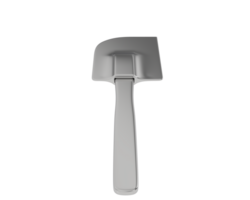 Spatula isolated on background. 3d rendering - illustration png