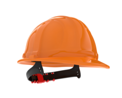 Construction hat isolated on background. 3d rendering - illustration png