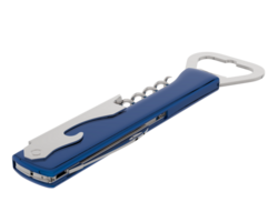 Classic corkscrew isolated on background. 3d rendering - illustration png