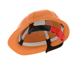 costruzione cappello isolato su sfondo. 3d interpretazione - illustrazione png