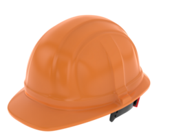 Construction hat isolated on background. 3d rendering - illustration png