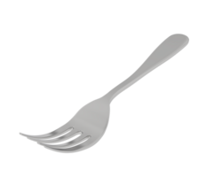 Fork isolated on background. 3d rendering - illustration png