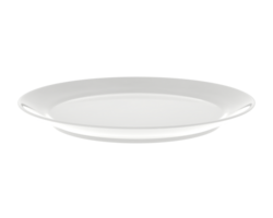 Serving plate isolated on background. 3d rendering - illustration png