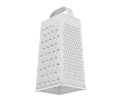 Cheese grater isolated on background. 3d rendering - illustration png