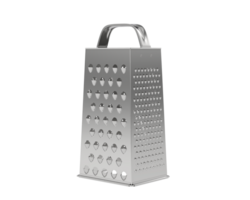 Cheese grater isolated on background. 3d rendering - illustration png