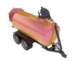 brandstof tank geïsoleerd Aan achtergrond. 3d renderen - illustratie png