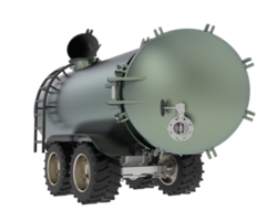 bränsle tank isolerat på bakgrund. 3d tolkning - illustration png