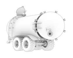combustível tanque isolado em fundo. 3d Renderização - ilustração png