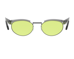 Sun glasses isolated on background. 3d rendering - illustration png