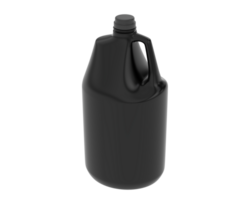 voor de helft gallon geïsoleerd Aan achtergrond. 3d renderen - illustratie png