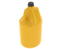 voor de helft gallon geïsoleerd Aan achtergrond. 3d renderen - illustratie png