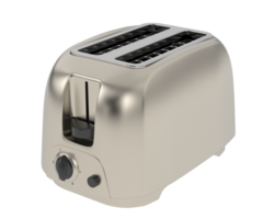 Toaster isolated on background. 3d rendering - illustration png