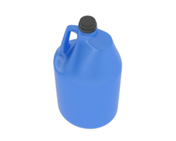 Half gallon isolated on background. 3d rendering - illustration png