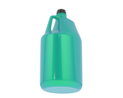 Half gallon isolated on background. 3d rendering - illustration png
