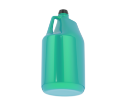 halv gallon isolerat på bakgrund. 3d tolkning - illustration png