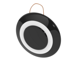 gong isolé sur Contexte. 3d le rendu - illustration png