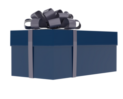 Christmas gift boxes isolated on background. 3d rendering - illustration png