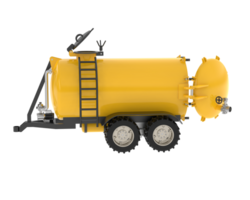 bränsle tank isolerat på bakgrund. 3d tolkning - illustration png