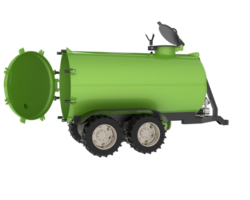 bränsle tank isolerat på bakgrund. 3d tolkning - illustration png