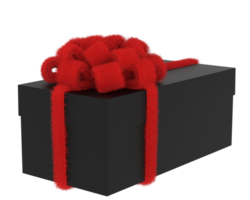 Christmas gift boxes isolated on background. 3d rendering - illustration png