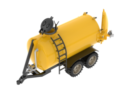 brandstof tank geïsoleerd Aan achtergrond. 3d renderen - illustratie png