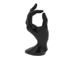 Mannequin hand isolated on background. 3d rendering - illustration png