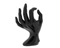 Mannequin hand isolated on background. 3d rendering - illustration png