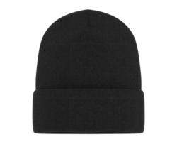 Beanie isolated on background. 3d rendering - illustration png