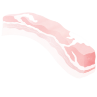 1 peça do carne de porco barriga png