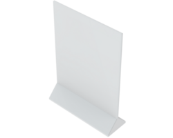 pos stående baner isolerat på bakgrund. 3d tolkning - illustration png