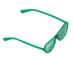 fête des lunettes isolé sur Contexte. 3d le rendu - illustration png