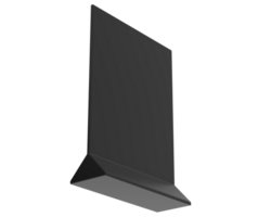 pos stående baner isolerat på bakgrund. 3d tolkning - illustration png