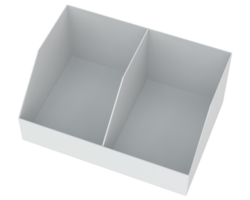 POS store box isolated on background. 3d rendering - illustration png