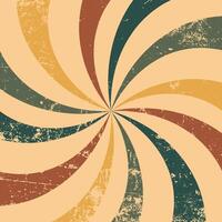 Retro Vintage Background with Grunge Texture vector