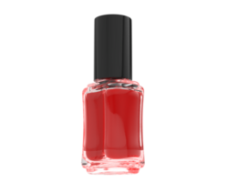 Nail polish isolated on background. 3d rendering - illustration png