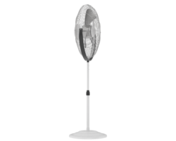 Standing fan isolated on background. 3d rendering - illustration png