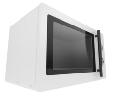 Microwave isolated on background. 3d rendering - illustration png